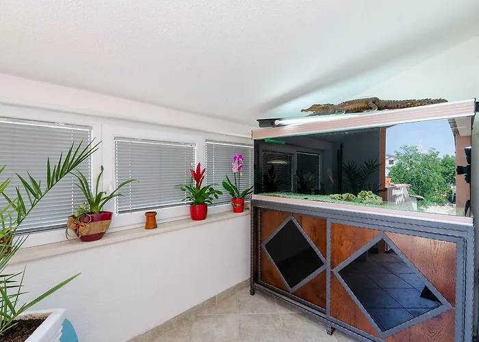 Lichtdurchflutetes Nur 500 Meter Zum Mit Meerblick, Grill, Parkplatz, Wifi * Crikvenica